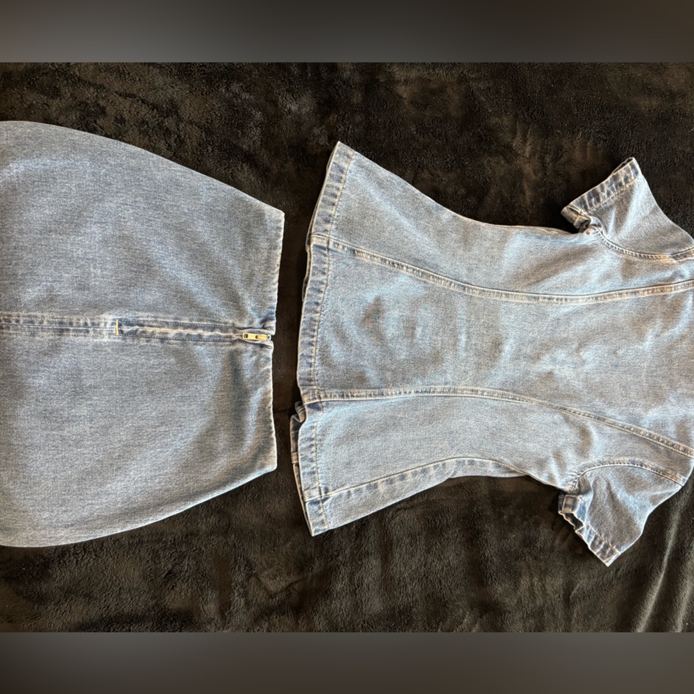 Meshki Light Blue Denim Apparel